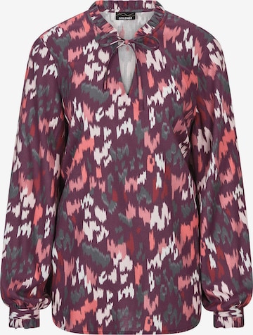 Chemisier Goldner en violet : devant