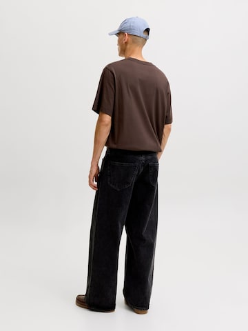 JACK & JONES T-shirt 'JORNORREBRO' i brun