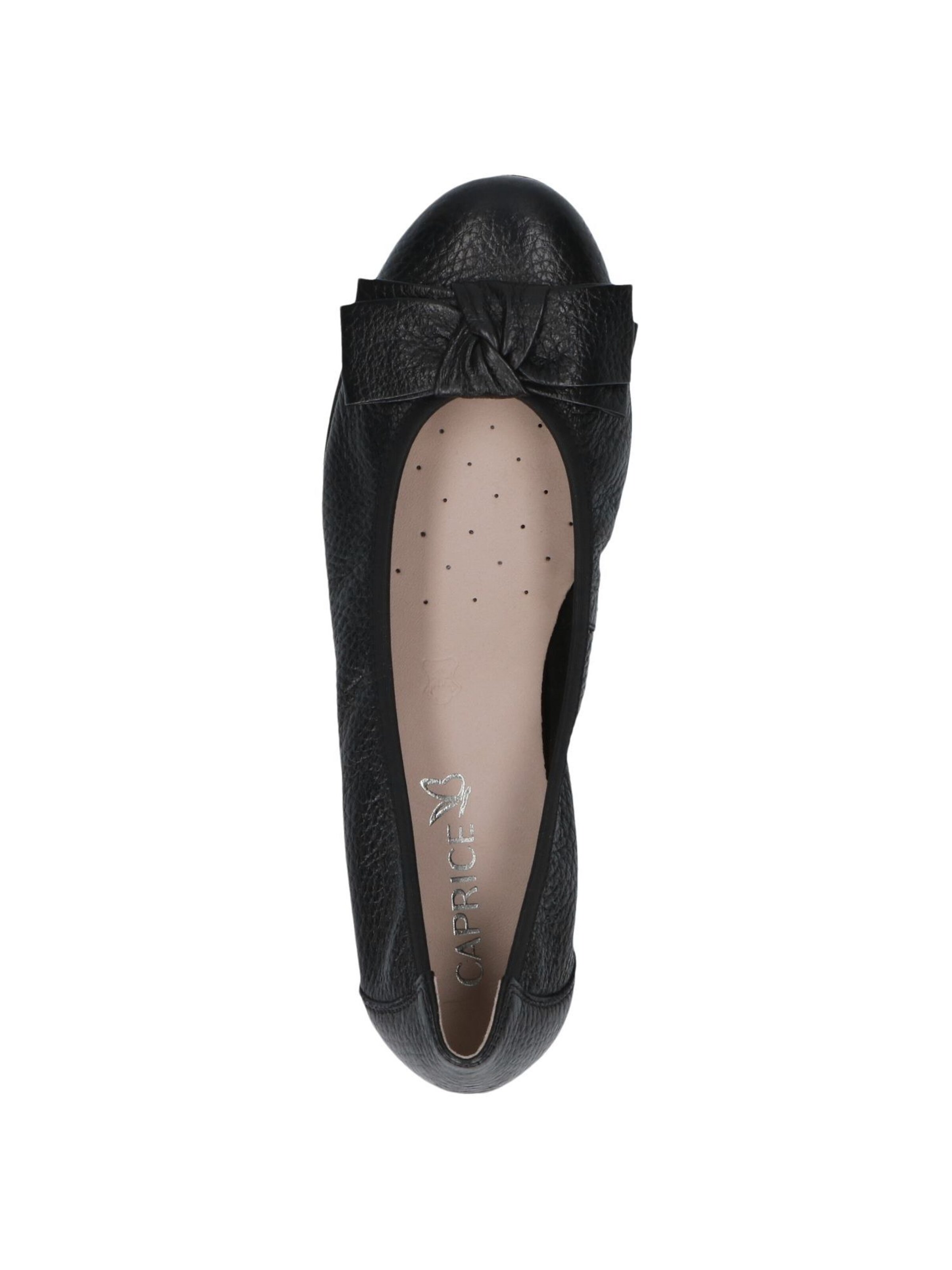 CAPRICE Ballet Flats in Black