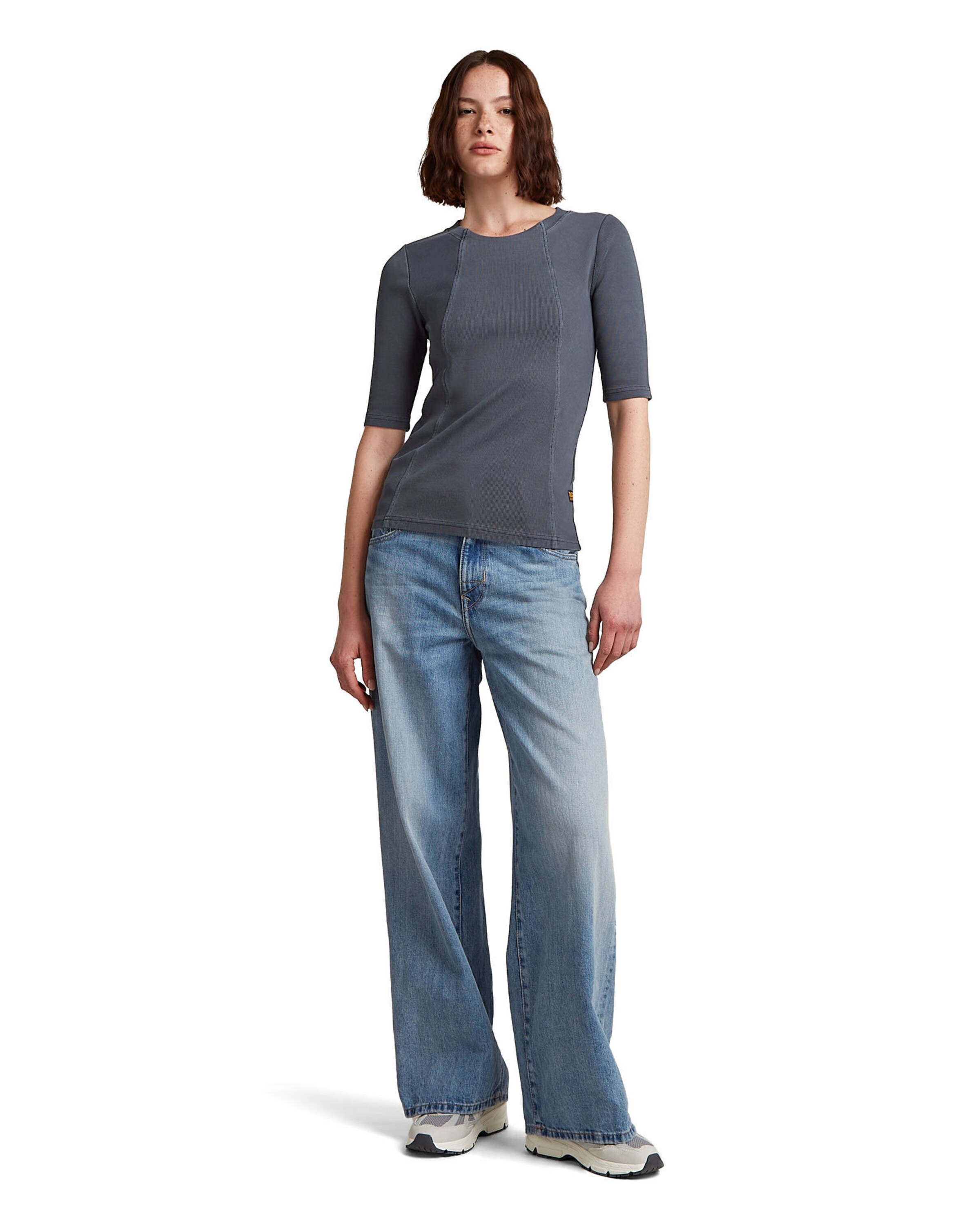 T-shirt ' ' G-STAR en bleu : devant