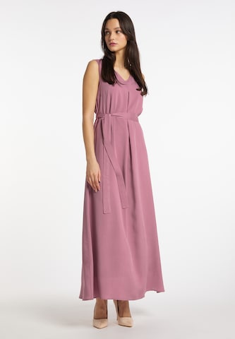 Usha Evening dress in Pink: front