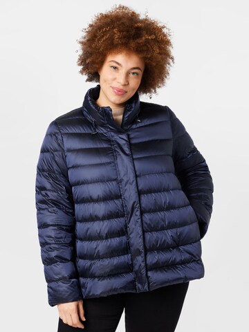 Persona by Marina Rinaldi Between-Season Jacket 'PACE' in Blue: front