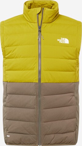 THE NORTH FACE Αθλητικό γιλέκο σε πράσινο: μπροστά