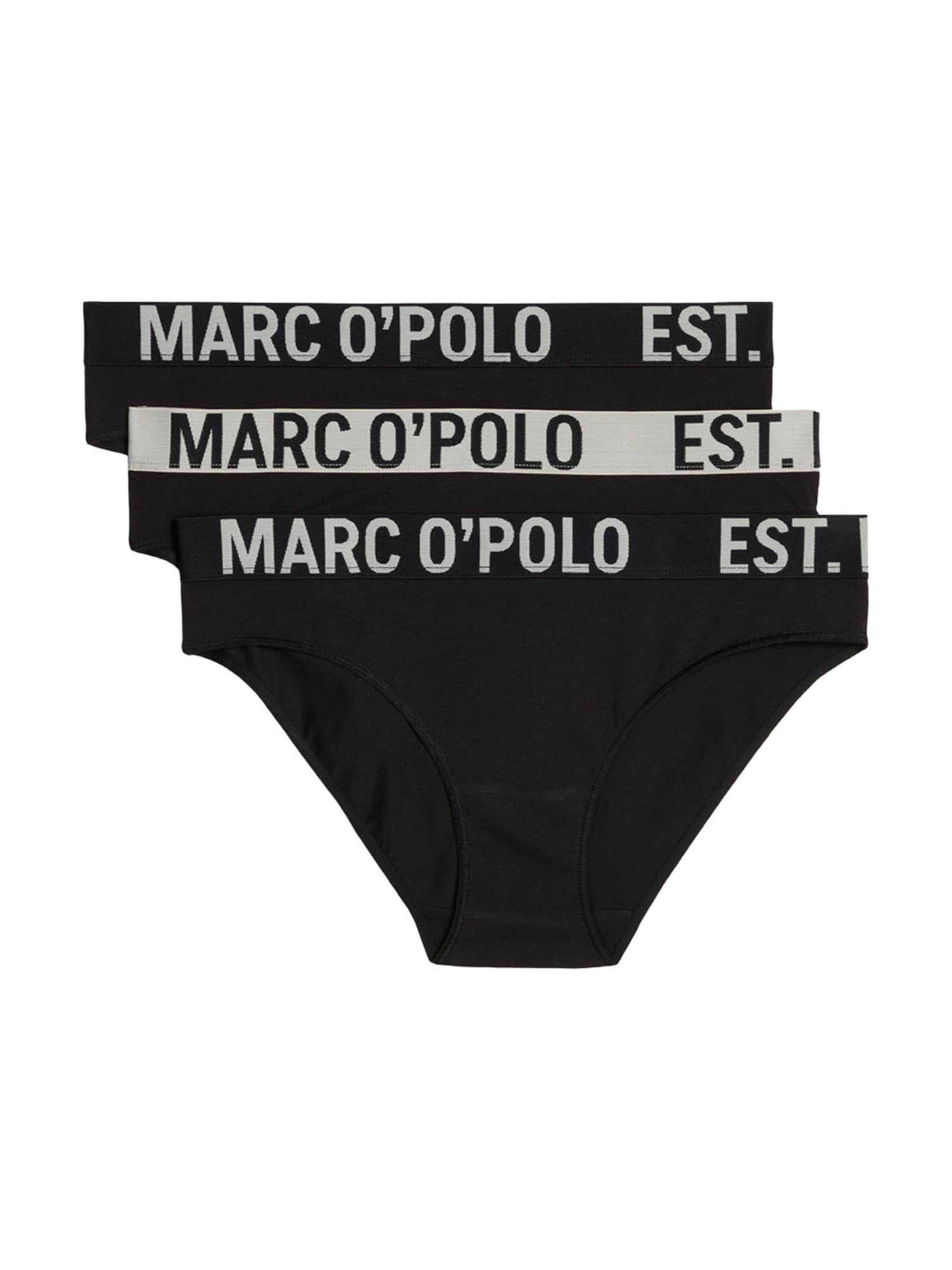 Marc O'Polo Slip ' Bio ' in Black: front