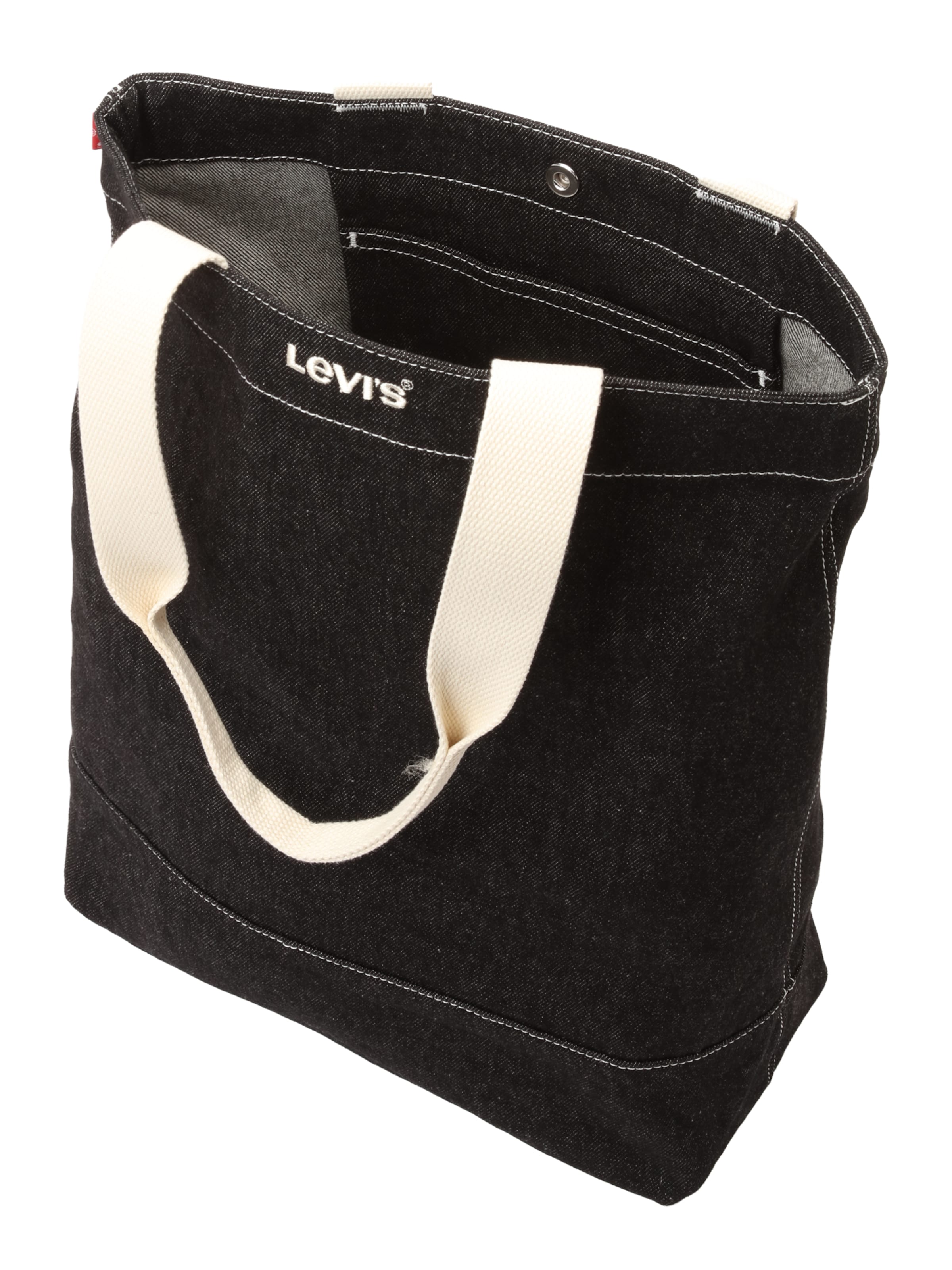 LEVI'S ® Чанта тип "Shopper" в черно: отгоре