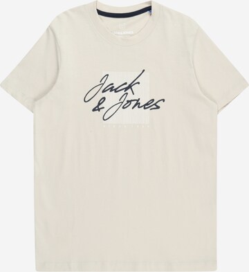 Jack & Jones Junior - Camiseta 'ZURI' en beige: frente