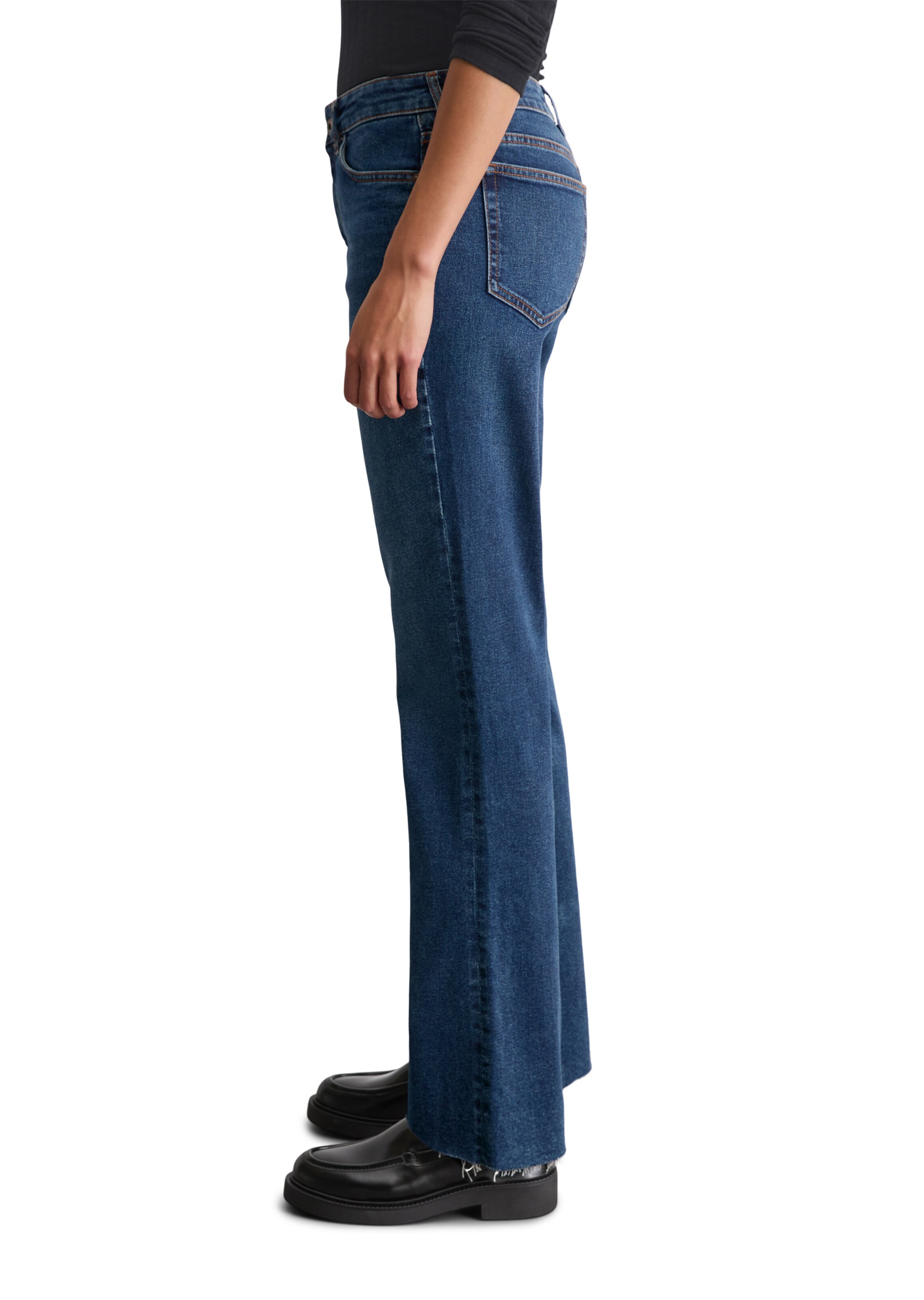 Marc O'Polo Flared Jeans in Blauw