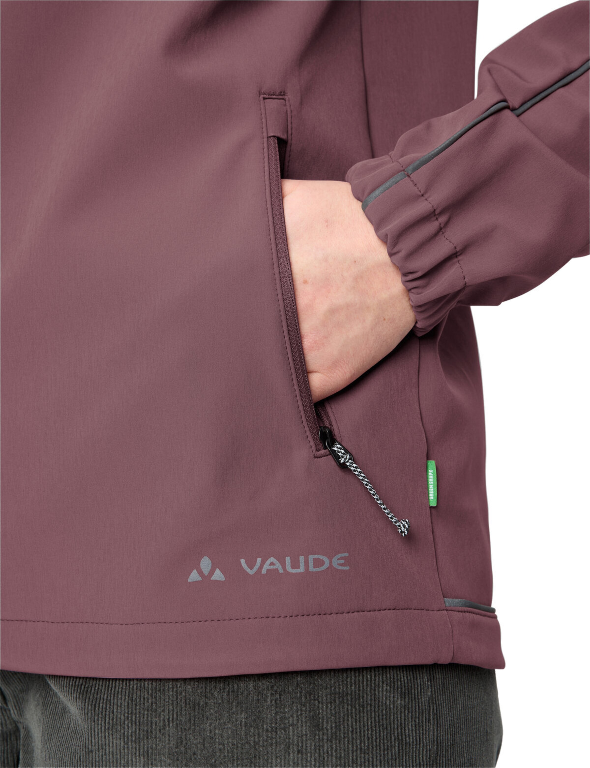 VAUDE Sports jacket 'Cyclist' in Red