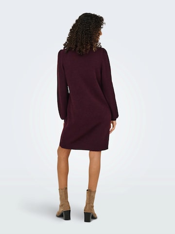 JDY Knit dress 'JDYRUE' in Red
