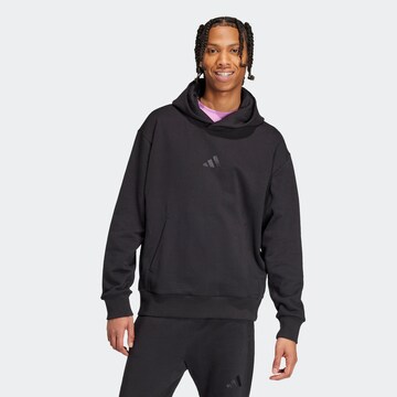 ADIDAS SPORTSWEAR Αθλητική μπλούζα φούτερ 'ALL SZN' σε μαύρο: μπροστά