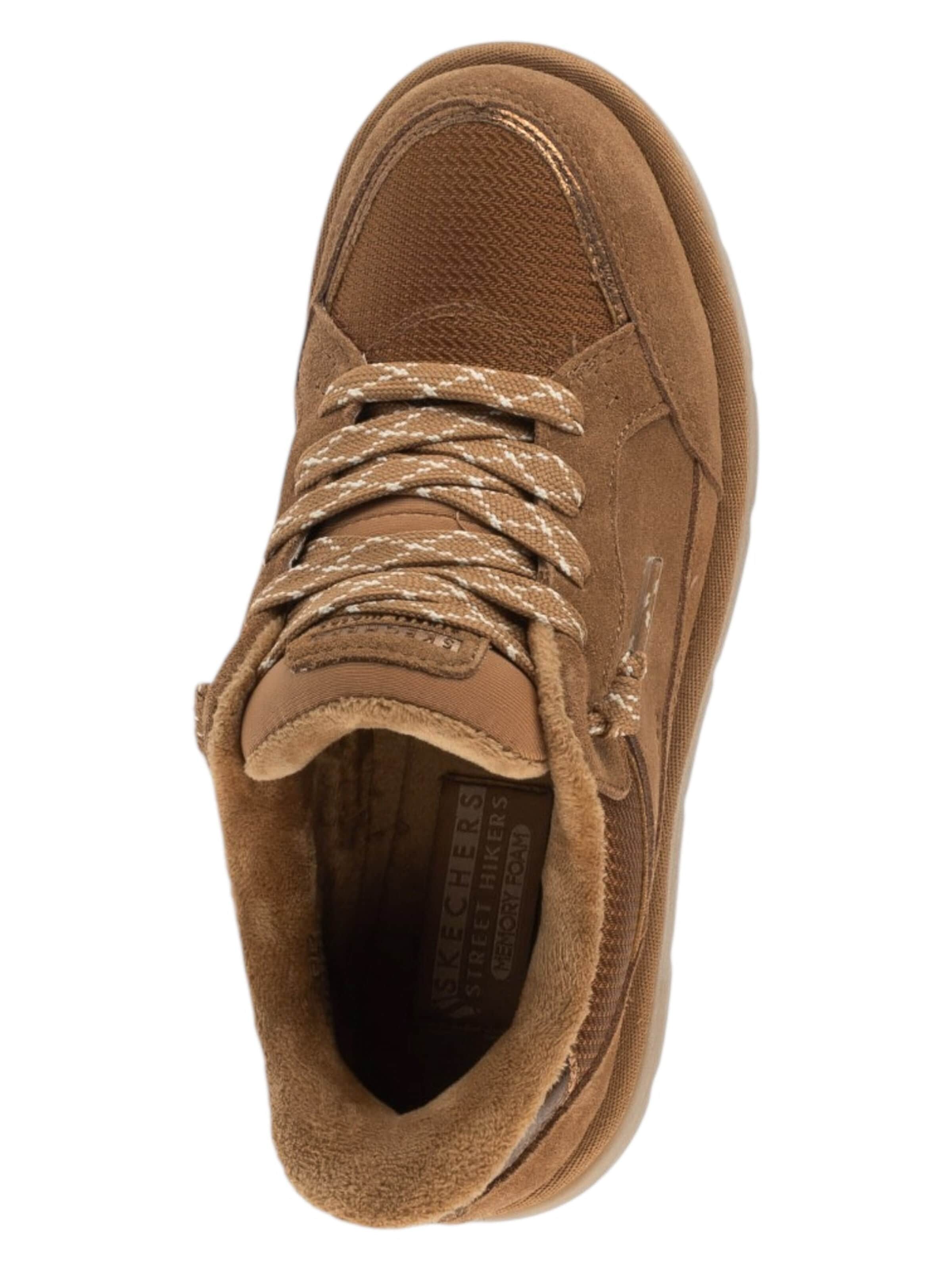 SKECHERS Sneaker low 'Keepsakes Cozy-Street Hiker EZ'‌‌‌‌‌ in Braun
