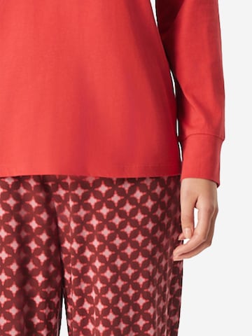 SCHIESSER Pyjama ' Comfort Essentials ' in Rood