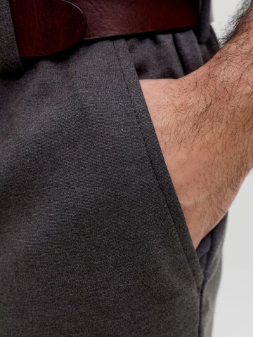 JACK & JONES regular Lærredsbukser 'JPSTMarco' i grå