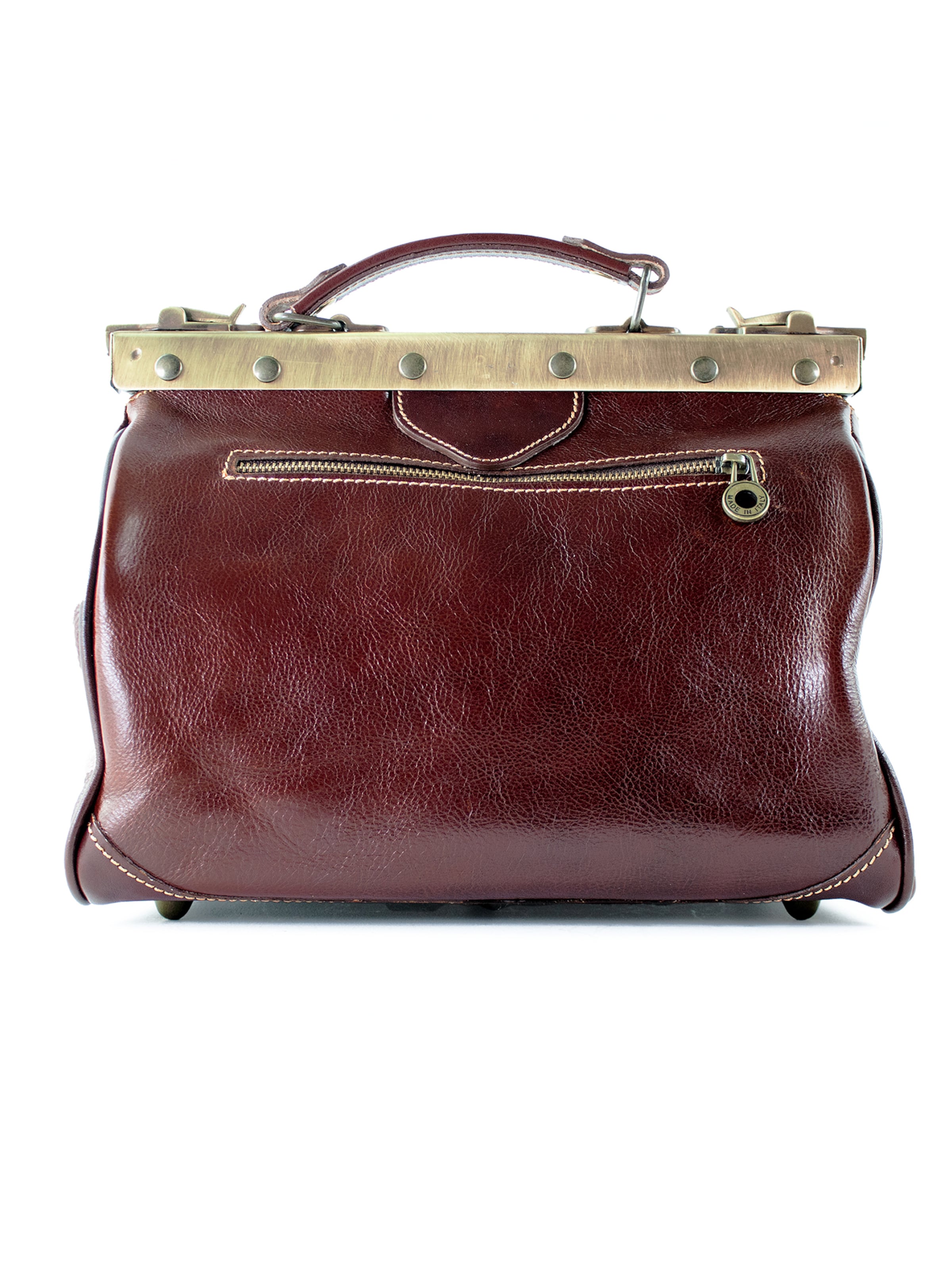 lePelou - Bolso de mano en marrón