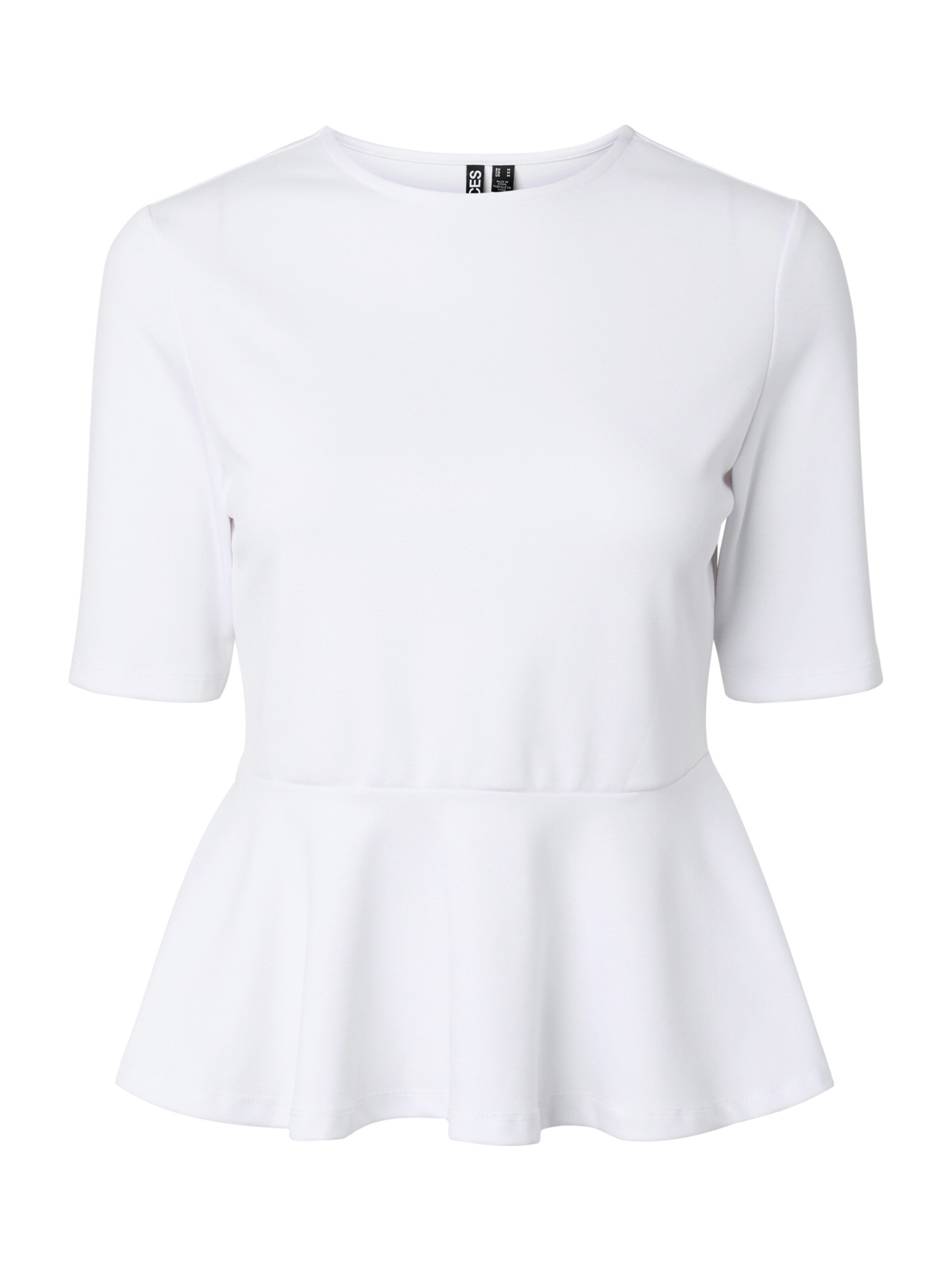 Maglietta 'PCALISA' di PIECES in bianco