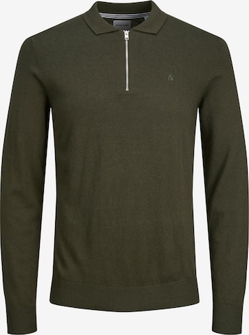 JACK & JONES Sweater 'Emil' in Green: front