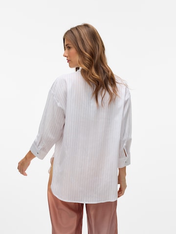 VERO MODA Bluse 'VMOLLA' in Weiß