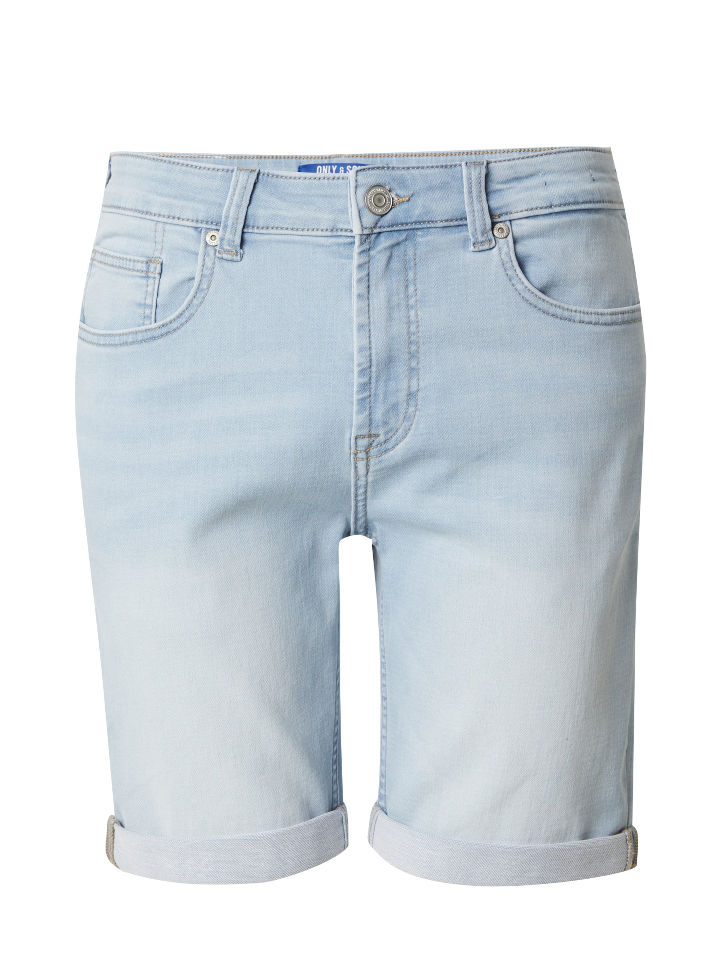 Only & Sons tavaline Teksapüksid 'ONSPly', värv sinine: eest vaates