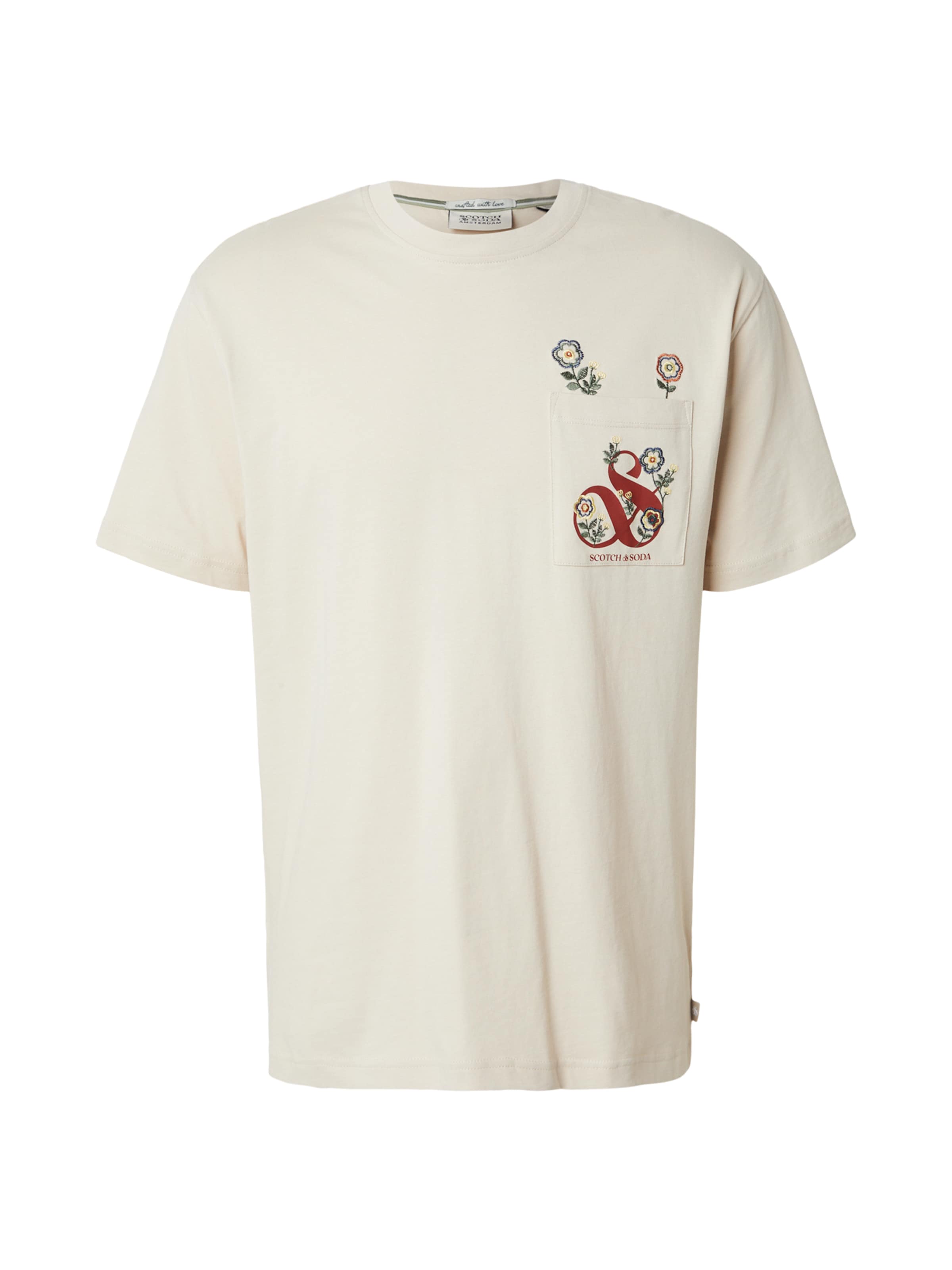 SCOTCH & SODA Camisa em bege / navy / verde / borgonha, Vista do artigo