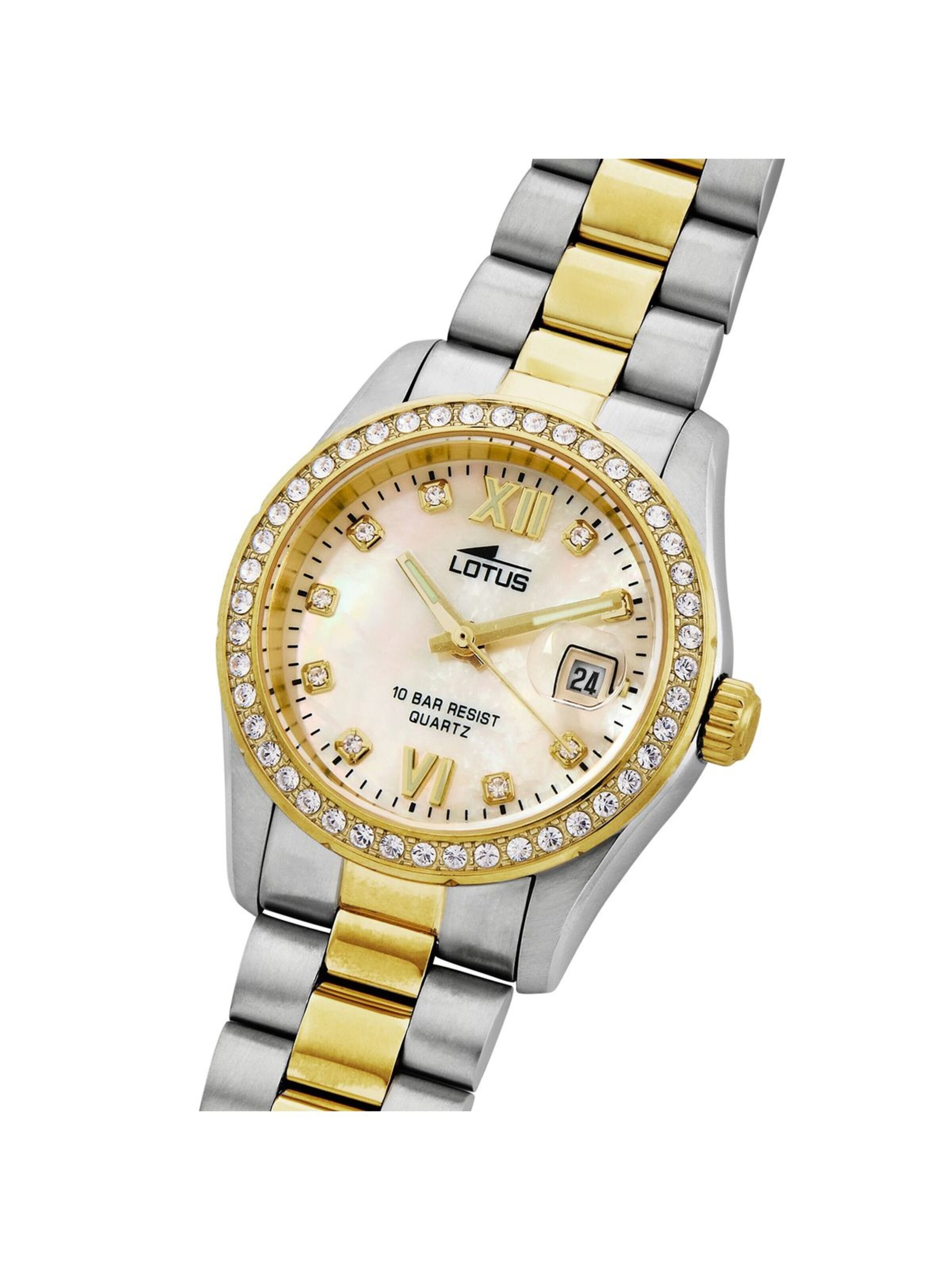 Montre à affichage analogique 'Lotus - Watch Freedom - Quartz watch movement - Watch case width: 32.5 mm' Lotus en beige