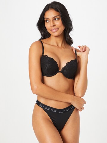 GUESS Push-up BH 'ARIA' in Zwart