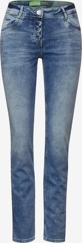 CECIL Loosefit Jeans in Blauw: voorkant