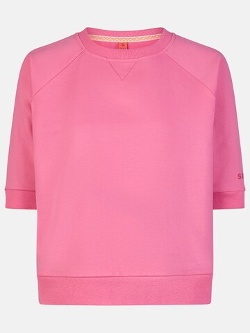 salzhaut Sweatshirt 'BAFF' in Roze