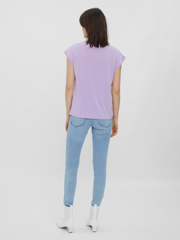 T-shirt 'Filli' VERO MODA en violet