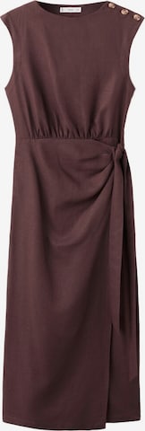 MANGO Kleid in Braun: Vorderseite