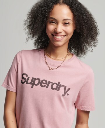 Maglietta di Superdry in rosa
