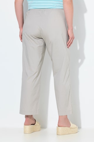 Ulla Popken Regular Chino trousers 'Ruby' in Grey
