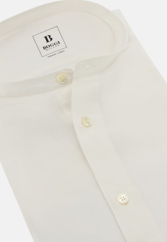 Boggi Milano Regular Fit Hemd in Weiß