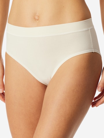 Slip SCHIESSER en blanc : devant