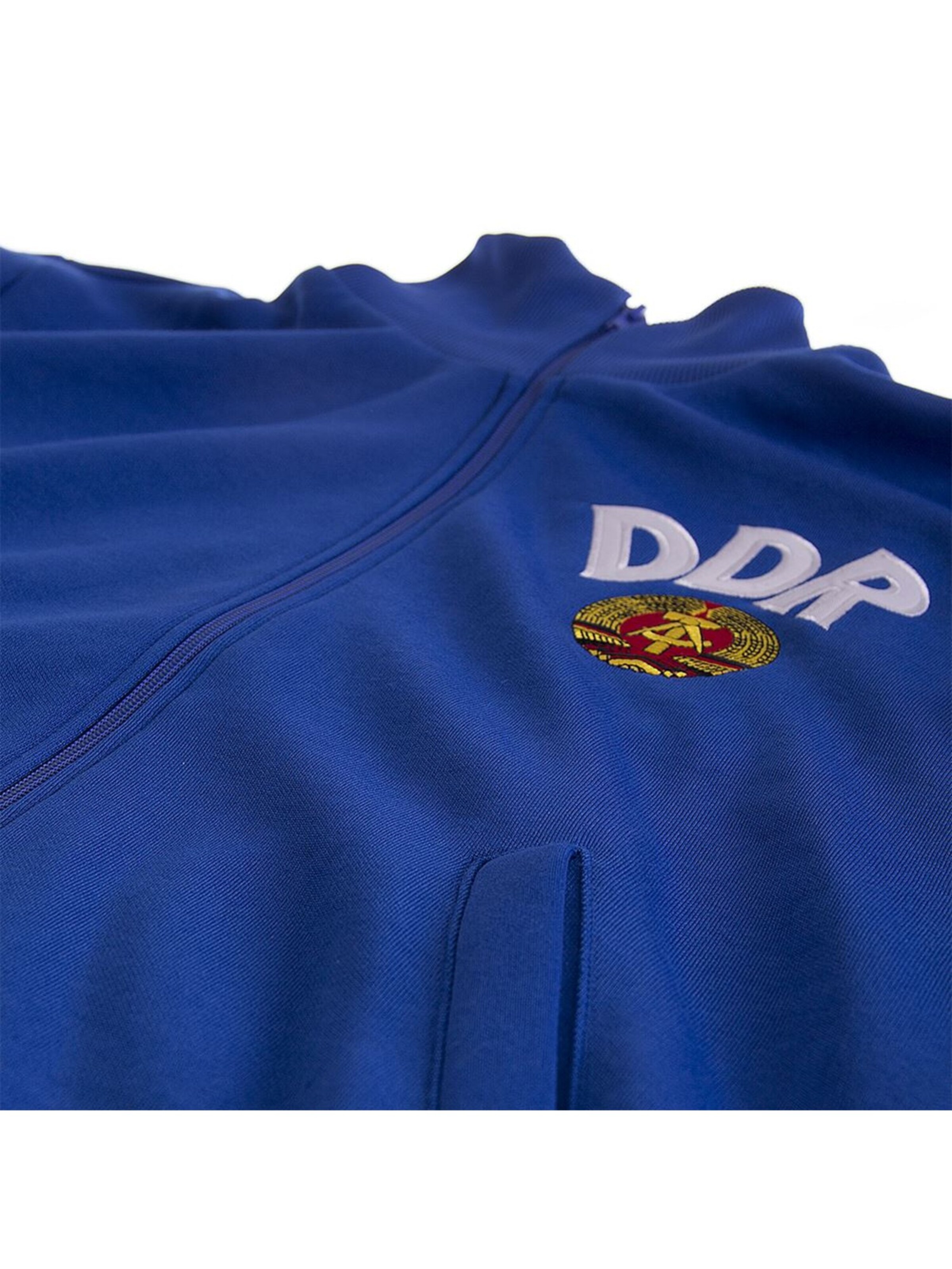 Copa Training Jacket 'DDR Retro 1970er' in Blue