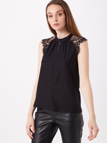 VERO MODA Bluse 'Milla' i sort: forside