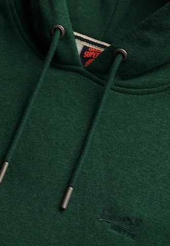 Superdry Sweatshirt 'Essential' in Groen