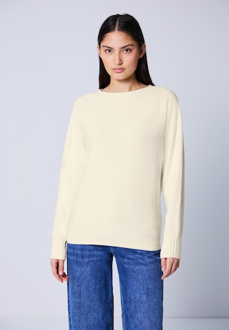 Street One Studio Sweater in Beige: front