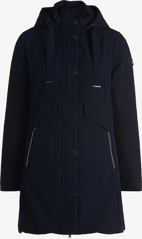 Veste mi-saison Betty Barclay en bleu : devant