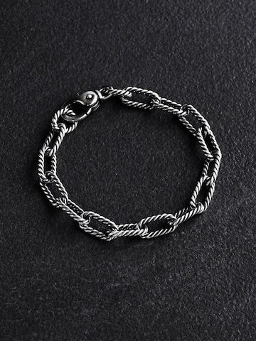 REYTEL Armband 'BEIDH'‌‌‌‌‌‌‌ in Silber: Vorderseite