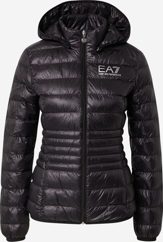 EA7 Emporio Armani Between-Season Jacket in Black: front