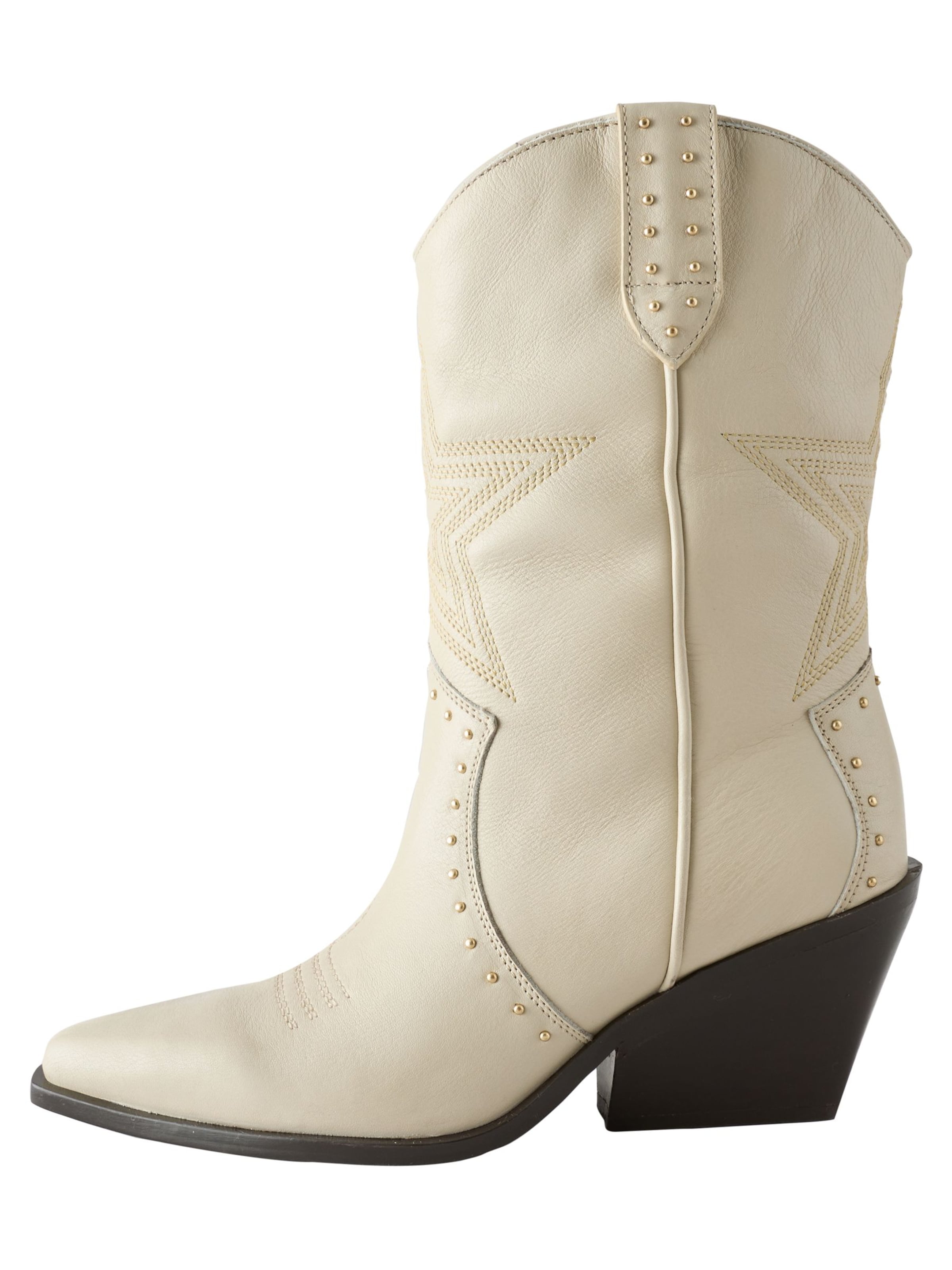 Bottes de cowboy 'Stern' Next en beige : devant