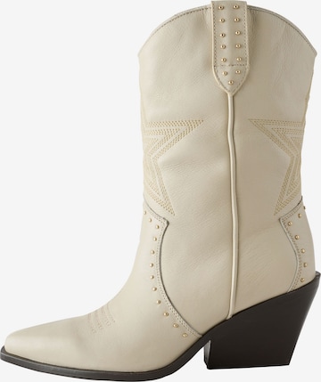 Bottes de cowboy 'Stern' Next en beige : devant