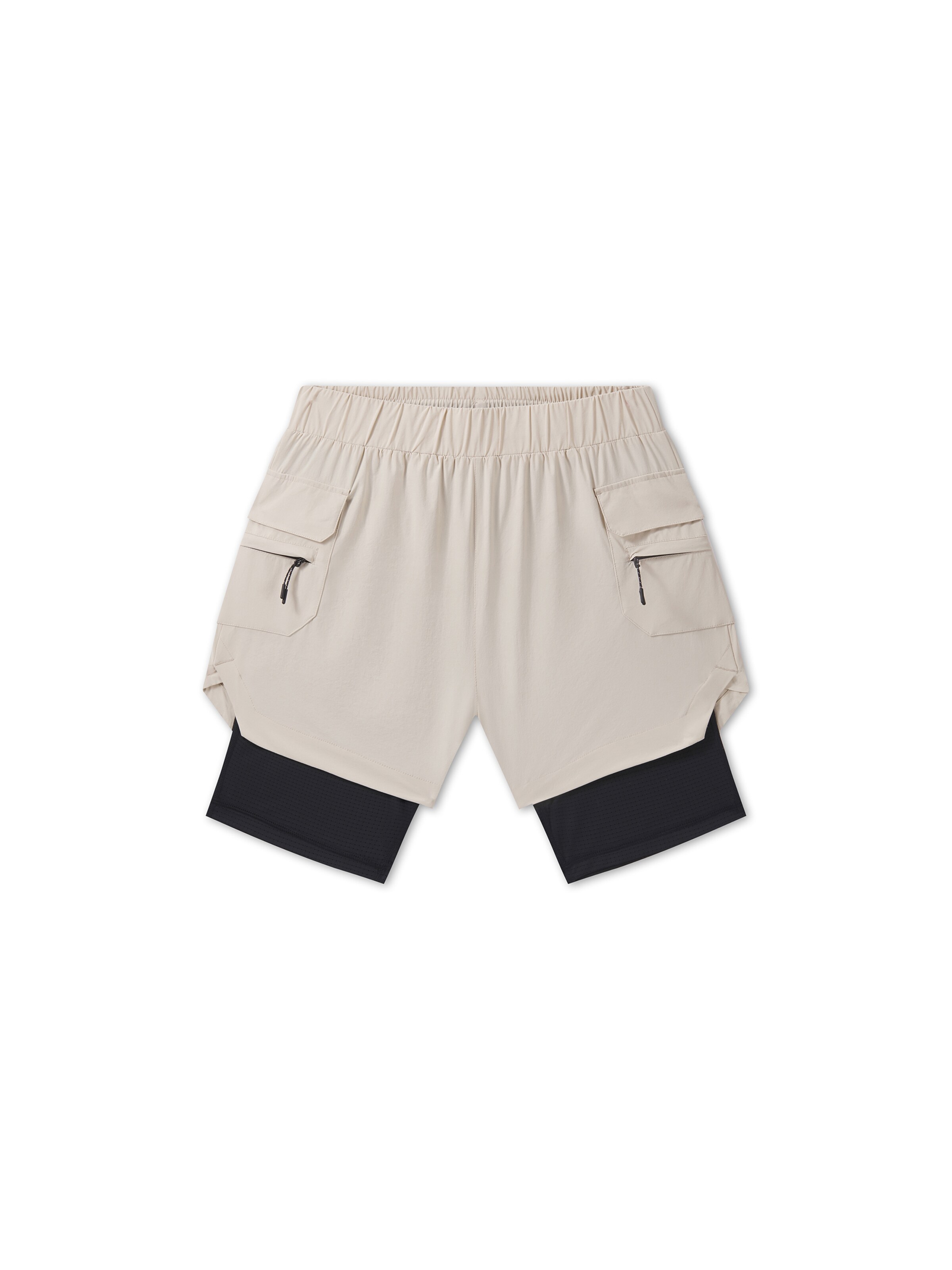 regular Pantaloni sportivi di A-Game in beige: frontale
