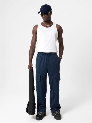 Dandalo Wide leg Cargo trousers 'Joselito' in Blue