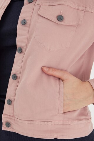 Veste mi-saison Fransa en rose