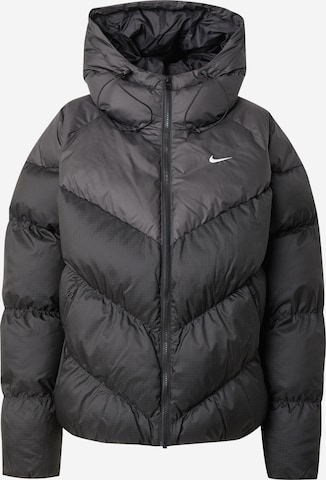 Nike SportswearPrijelazna jakna - crna boja: prednji dio