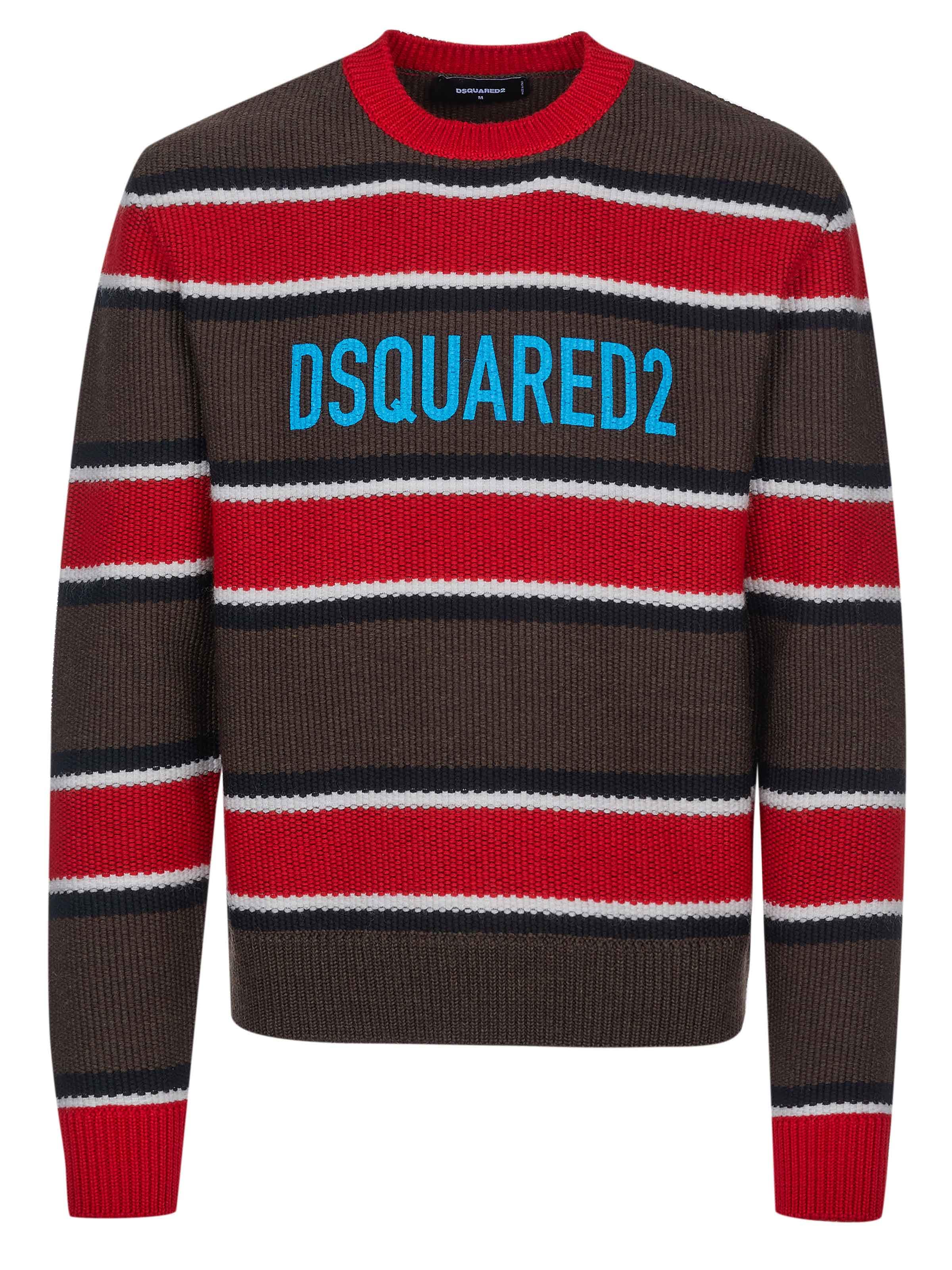 DS2 Sweater in Brown: front