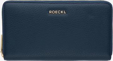 Roeckl Etui in Blauw: voorkant