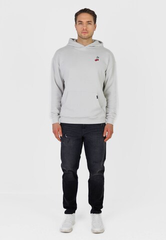 Kleinigkeit Bluzka sportowa 'Big Worm' w kolorze szary