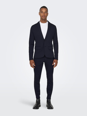 Only & Sons - regular Traje en azul: frente